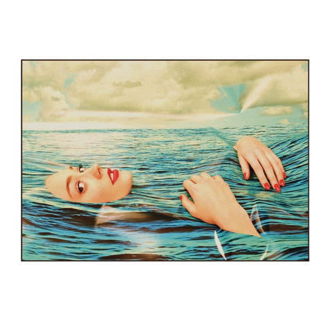 TAPPETO GIRL IN THE SEA 200X280 CM 18074 SELETTI