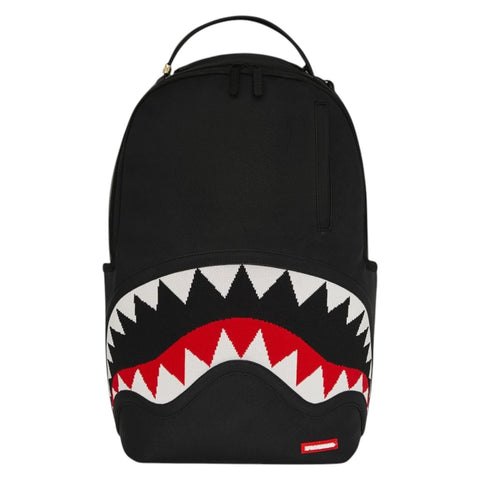 FLY KNIT MOUTH DLX- SATIN BACKPACK 910B7754NSZ SPRAYGROUND BLACK