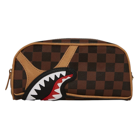 HENNYVILLE POUCH 910B8001NSZ SPRAYGROUND BROWN