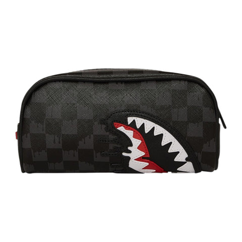 DRIPPING SHARKS IN PARIS POUCH 910B7972NSZ SPRAYGROUND BLACK