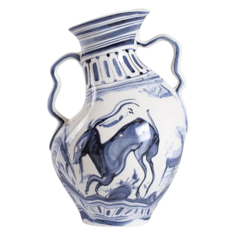 VASO IN PORCELLANA CLASSICS ON ACID IBEX- Cm 15.5x15 H. 23 ART. 11293 SELETTI