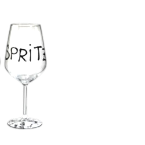 CALICE LINEA SPRITZ NERO PEZZI 6 ART. 110887 DA.DA. VETROCREAZIONI