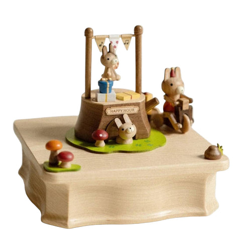 MUSIC BOX TREE TRUNK ART. 1060330 WOODERFULL LIFE