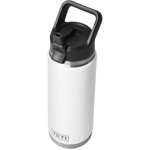 RAMBLER 26 OZ STRAW BOTTLE 70000003494 YETI WHITE