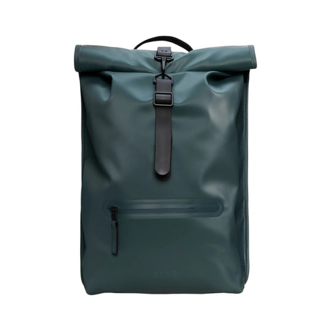 ZAINO ROLLTOP RUCKSACK W3 13320 MYSTIQUE  BLUE RAINS