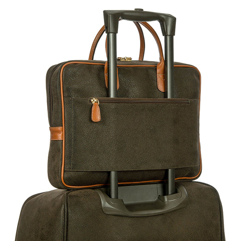 BRIC'S LIFE BRIEFCASE 378 OLIVE ART BLF15133.378