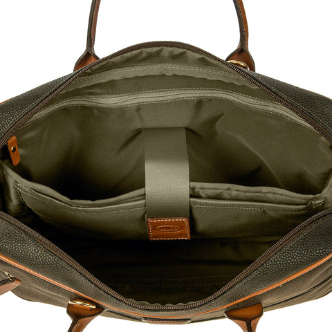 BRIC'S LIFE BRIEFCASE 378 OLIVE ART BLF15133.378