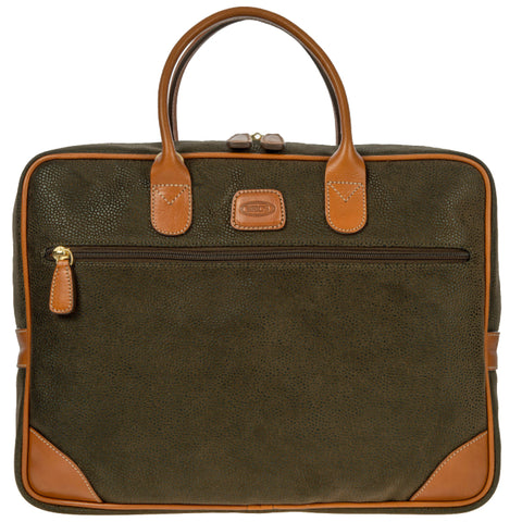 BRIC'S LIFE BRIEFCASE 378 OLIVE ART BLF15133.378