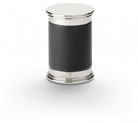 TEMPERAMATITE GRAF VON GRANDE PLATINUM PLATED PELLE NERO 118512 FABER CASTELL