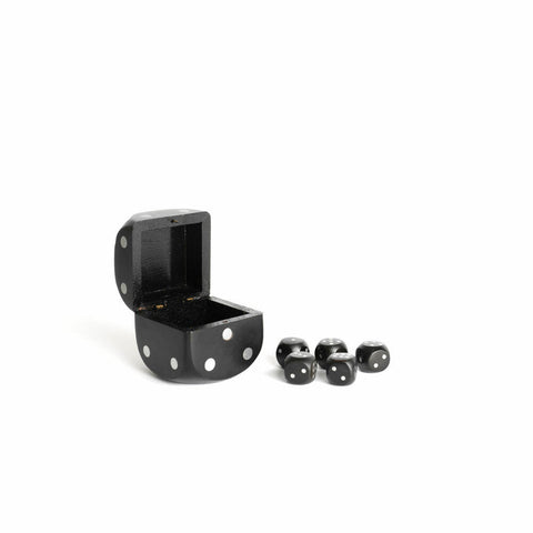 SCATOLA CON DADI NERI GR031B AUTHENTIC MODELS PINK