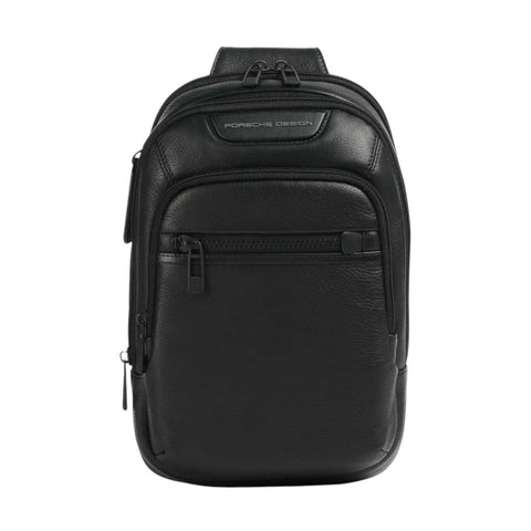 SLING BAG S ROADSTER LEATHER EVO OLHO 1539.001 PORSCHE DESIGN BLACK