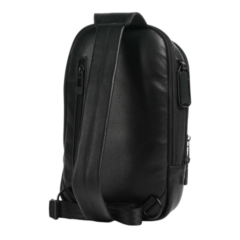 SLING BAG S ROADSTER LEATHER EVO OLHO 1539.001 PORSCHE DESIGN BLACK