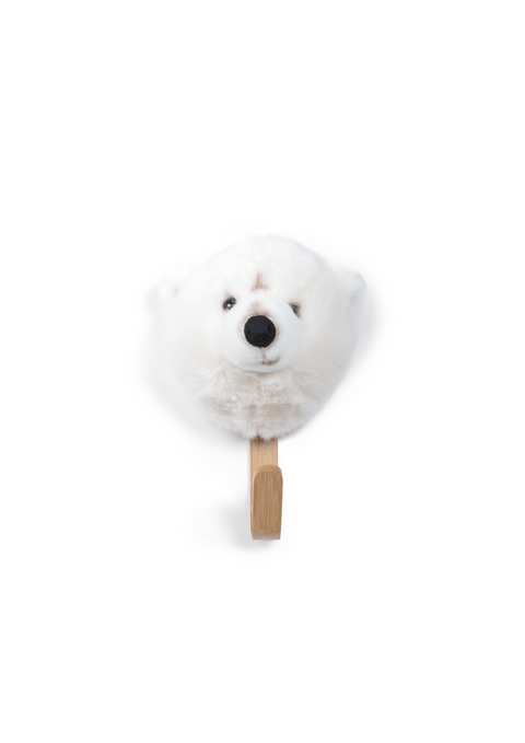 GANCIO APPENDIABITI HEAD WHITE BEAR WILD & SOFT ART. WS5062