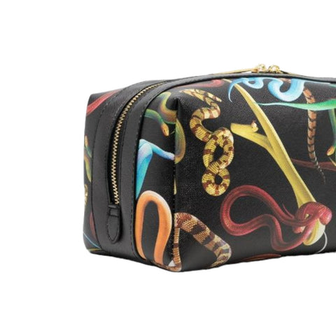 WASHBAG TOILETPAPER SELETTI CM 25.5X12.5X12 SNAKES 02593