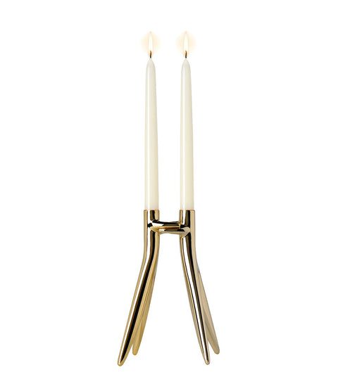 KARTELL CANDLE HOLDER HUG GOLD 1956/GG