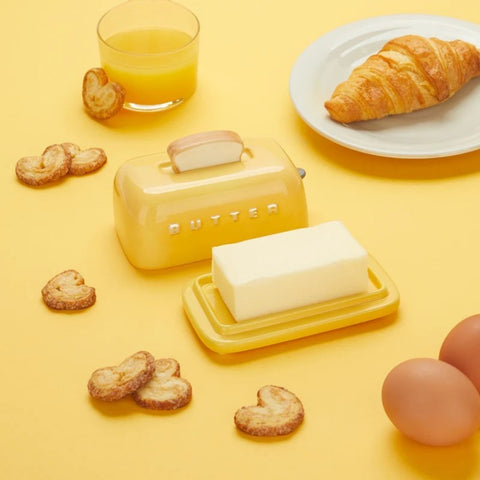 BURRIERA TOASTY IN CERAMICA ART. 28297 GIALLO BALVI