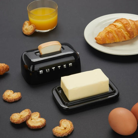 BURRIERA TOASTY IN CERAMICA ART. 28299 NERO BALVI