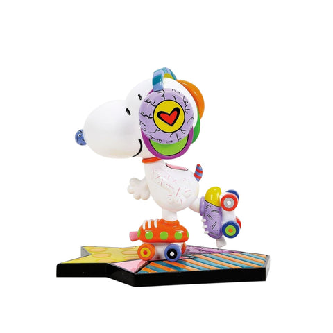 FIGURINA SNOOPY ROLLER SKATING ART. 6019026 BRITTO