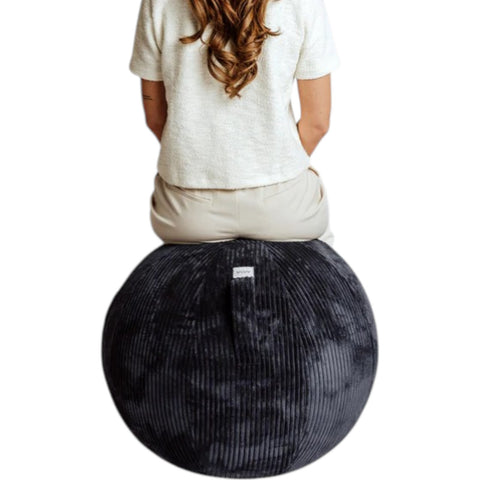 SGABELLO VLIP FABRIC BALL VLSBV-012.65NA NAVY BLUE VLUV