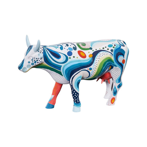 SOPRAMMOBILE THAT'S 70'S COW LARGE ART. 46818 COW PARADE