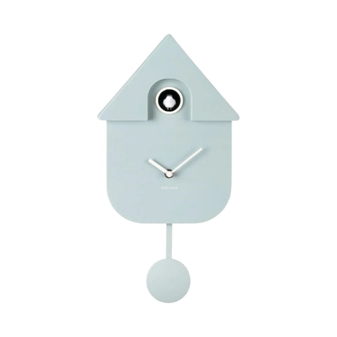OROLOGIO WALL CLOCK MODERN CUCKOO KA5768LB LIGHT BLUE KARLSSON