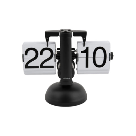 OROLOGIO TABLE FLIP CLOCK SMALL KA5955BK BLACK KARLSSON
