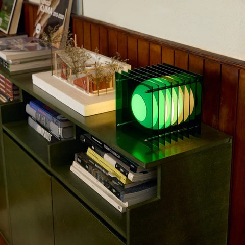LAMPADA LOP SMALL SQUARE ACRYLIC ACT0202-CE-GREEN BANG