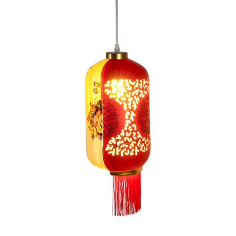 LAMPADARIO HYBRID PORCELLANA 07098 SELETTI MULTICOLOR