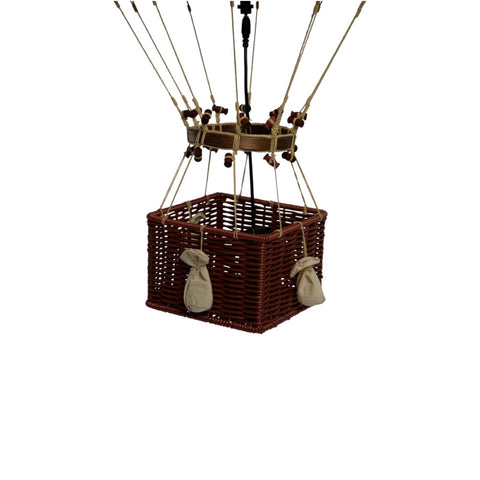 MONGOLFIERA JULES VERNE LED 42X42X70 CM BLUE AP168ID AUTHENTIC MODELS