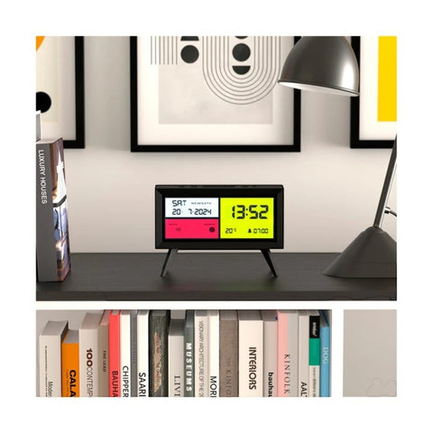 SVEGLIA SPECTRONOMA LCD CLOCK ART. LCD/SPECT1 BLACK NEWGATE