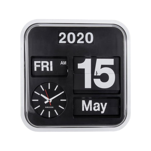 KARLSSON BIG FLIP ART WATCH KA4203 WHITE