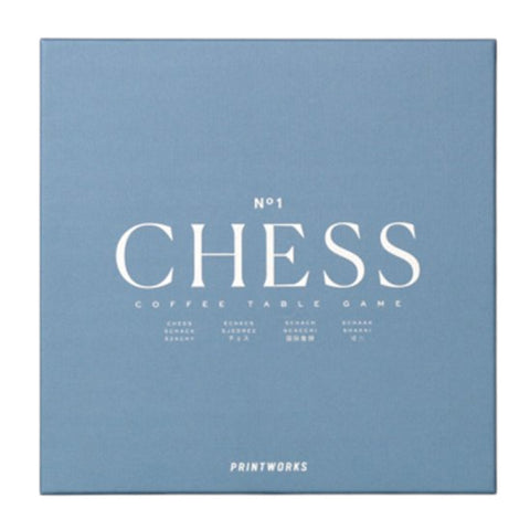 GIOCO CLASSIC CHESS PW00755 PRINTWORKS BLUE