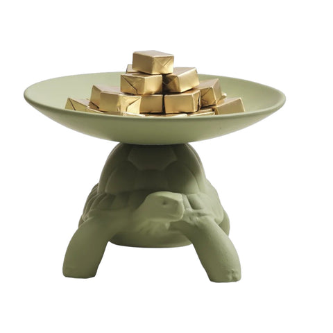 POCKET EMPT TURTLE CARRY XS CERAMIC 36016PE-GE QEEBOO OLIVE GREEN