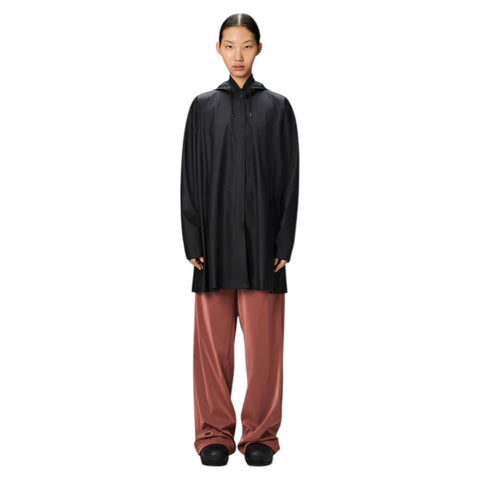 IMPERMEABILE A-LINE W JACKET M W3 18050 RAINS BLACK