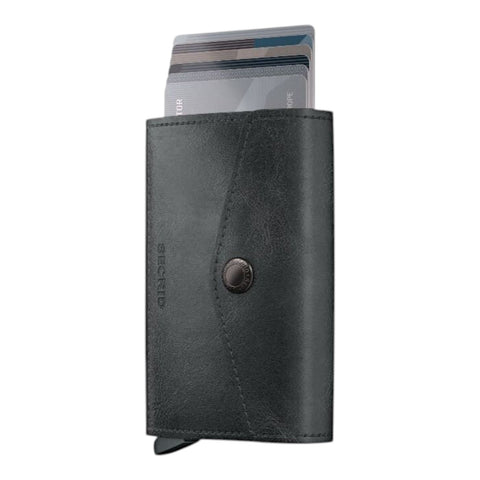 PORTAFOGLIO EV-BLACK ENVELOPE VINTAGE BLACK SECRID