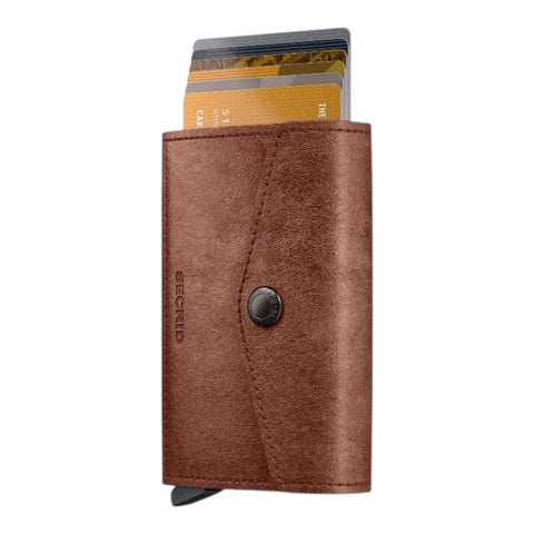 PORTAFOGLIO EV-COGNAC ENVELOPE VINTAGE COGNAC SECRID
