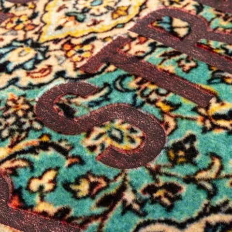 TAPPETO IN POLIESTERE BURNT CARPET #5-DIVERSITY CM 80X120 SELETTI