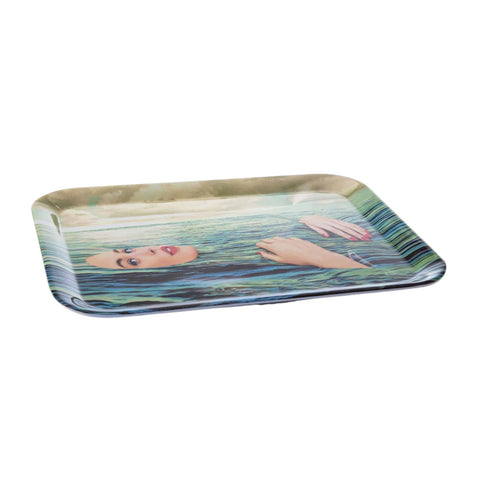 VASSOIO IN MELAMINA 32X43,5 SEA GIRL ART. 19031 SELETTI