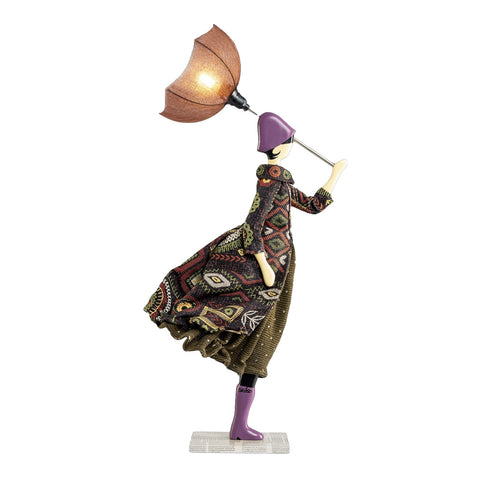 LAMPADA LITTLE GIRL NELSA PARALUME MARRONE SKITSO