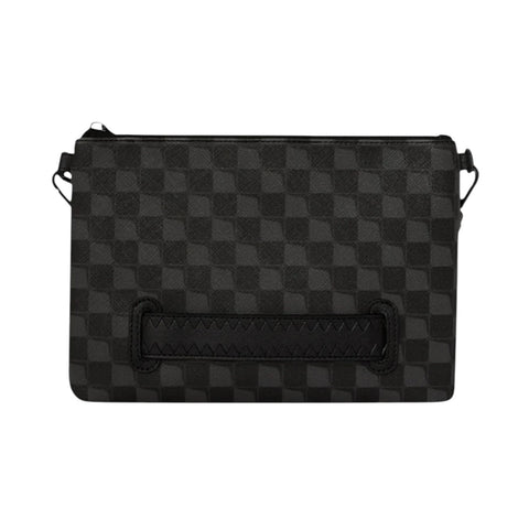 CROSSOVER CLUTCH SHARKS IN PARIS BALLOON 910B8948NSZ BLACK SPRAYGROUND