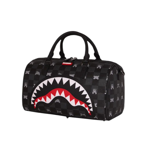 MINI DUFFLE GRAY PEEKING CHARACTER ART. 910D8911NSZ SPRAYGROUND