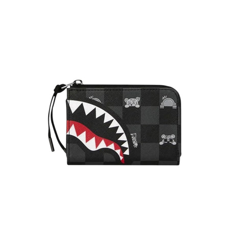 PORTAFOGLIO GRAY PEEKING CHARACTER ART. 910W8917NSZ SPRAYGROUND