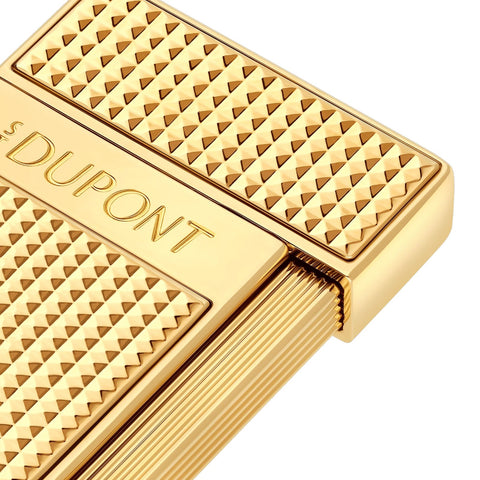 ACCENDINO LI SLIMMY DIAMOND HEAD GOLDEN ART. 028119 S.T. DUPONT