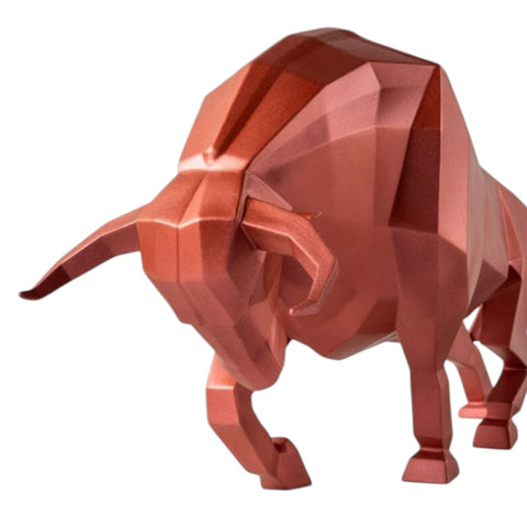 TORO METALLIZZATO ART. 01009729 LLADRO' RED