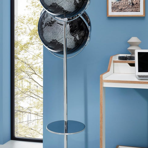 MAPPAMONDO TERRA APOLLO DIAMETRO 43 CM G4322-BKSI/CH BLACK TROIKA