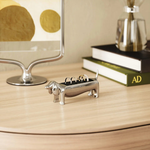 PORTAGIOIE DACHSIE RING HOLDER ART. 299245-158 CHROME UMBRA