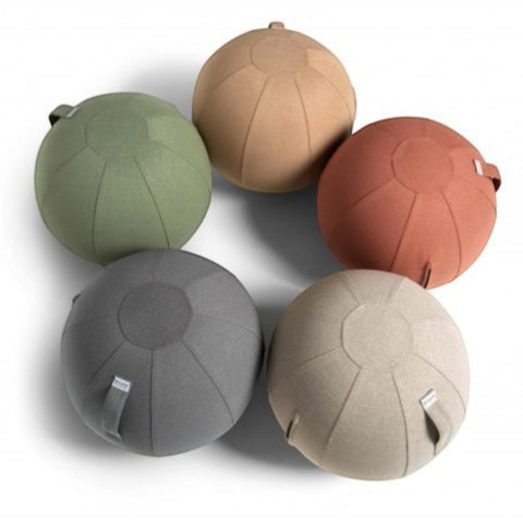 SGABELLO SOVA FABRIC SEATING BALL DIAM. 60-65 TOFFEE VLUV