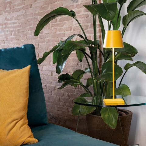 LAMPADA PRO TAVOLO POLDINA LD1340H3 OCRA ZAFFERANO