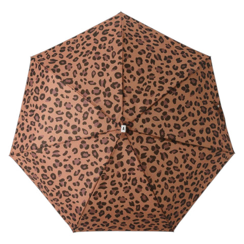 OMBRELLO MICRO ANATOLE LEOPARD BROWN
