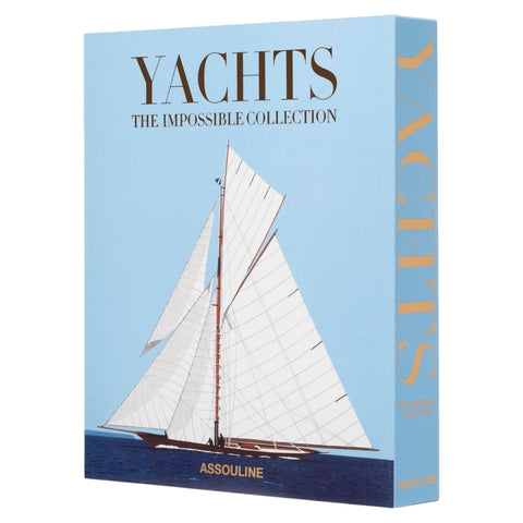 LIBRO YACHTS THE IMPOSSIBLE COLLECTION ASSOULINE BLUE